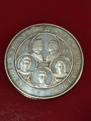 Moneda Conmemorativa Juan Carlos I (1989)