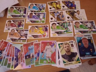 Lote de 40 Cromos Liga Este