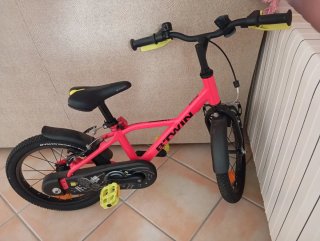 Bicicleta Infantil Btwin Roja