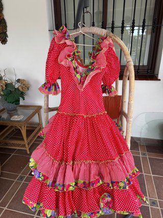 Vestido de gitana antiguo