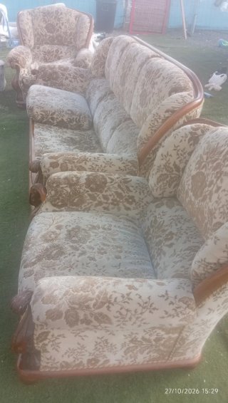 REGALO Conjunto de Sofá y Dos Sillones