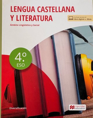 Libro de lengua y literatura 4ºESO de Macmillan