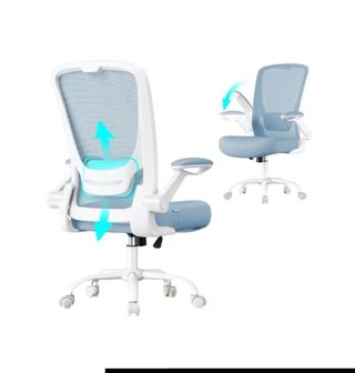 SONGMICS Silla de Oficina, Silla de Escritorio