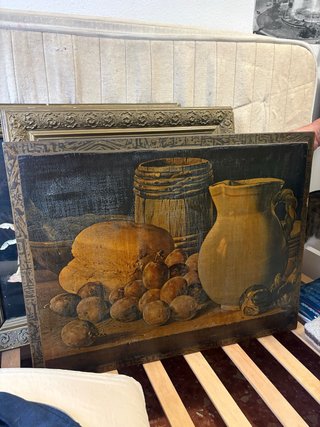 Cuadro Bodegón sobre Madera