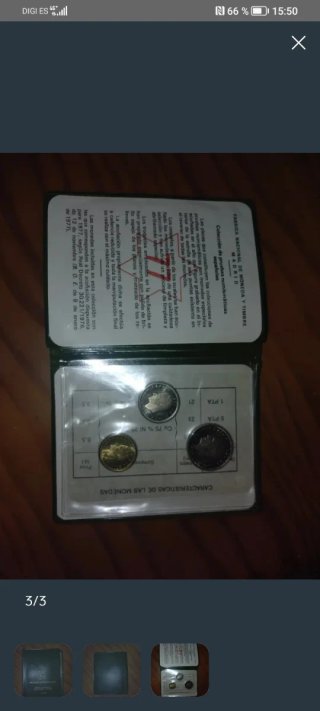 Cartera de Monedas España 1977
