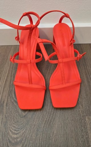 Sandalias Rojas Stradivarius