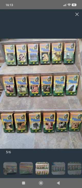 Colección 18 VHS Félix Rodríguez de la Fuente