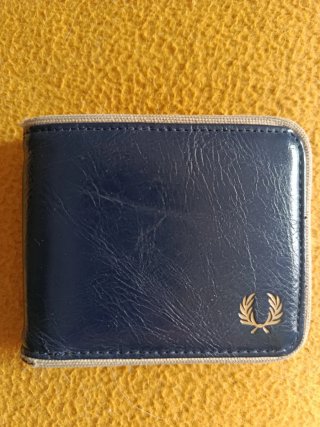 Cartera Fred Perry Azul
