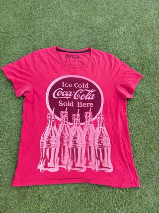 Camiseta Coca-Cola Roja