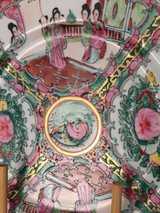 Plato Vintage de Porcelana China