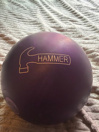 Bola de bolos Hammer Purple Urethane 15 libras
