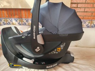 Maxi-Cosi Pebble 360 grupo 0 + Base Isofix