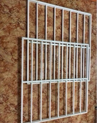 Rejas de ventana blancas .OFERTA
