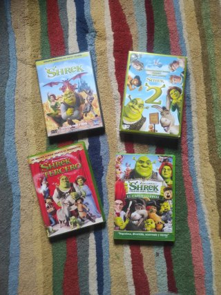 Lote 4 Películas DVD Shrek