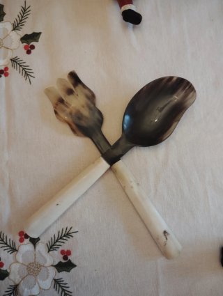 Cubiertos para ensalada