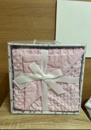 Manta para Bebé Duffy Rosa