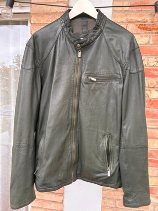 Chaqueta de Piel Massimo Dutti