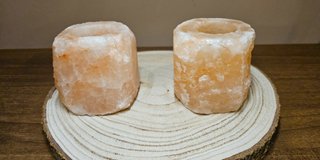 Portavelas de Sal del Himalaya