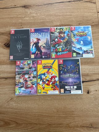 Lote Carcasas Nintendo Switch