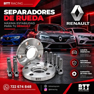 SEPARADORES DE RUEDA RENAULT