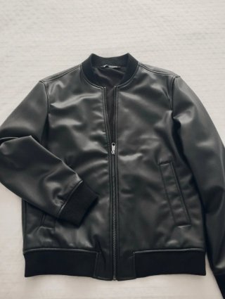 Chaqueta Bomber Zara Negra