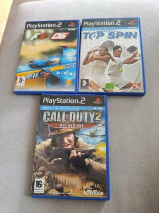 3 Juegos PlayStation 2 (PS2)