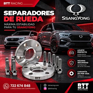 SEPARADORES DE RUEDA SSANGYONG