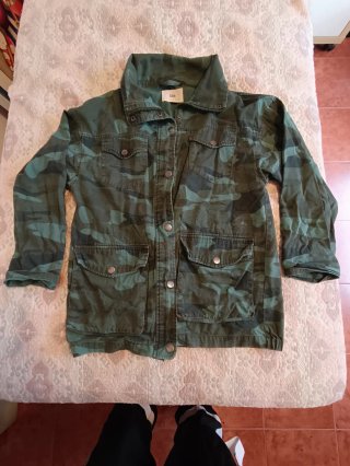 Chaqueta Estampado Militar.