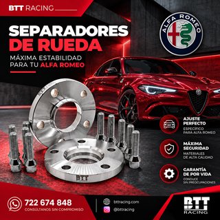 SEPARADORES DE RUEDA ALFA ROMEO