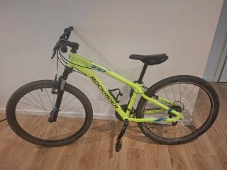 Bicicleta Rockrider ST100 Amarilla Talla S