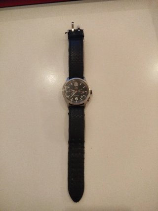 Reloj KRONOS Negro y Plateado