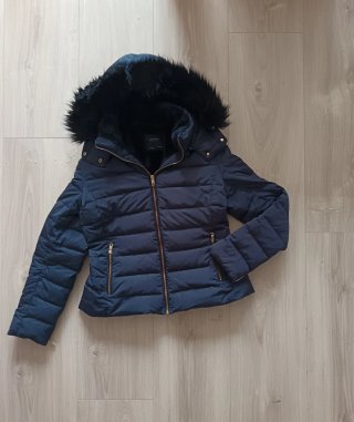 Plumífero Zara Azul Talla L
