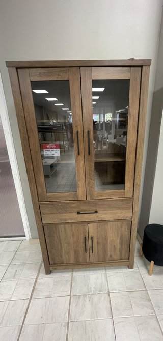 Vitrina Vintage de Madera
