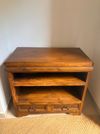 Mobile ausiliario in legno massello