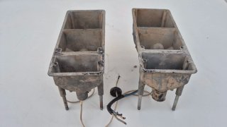 2 Carcasas pilotos traseros Jeep Comando