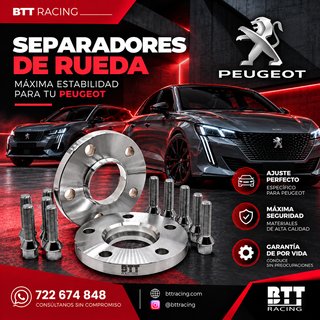 SEPARADORES DE RUEDA PEUGEOT