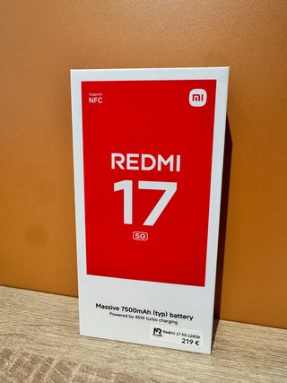 Xiaomi Redmi 17 5G 128GB Naranja NUEVO