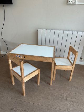 Set Mesa y 2 Sillas Infantil IKEA Lätt