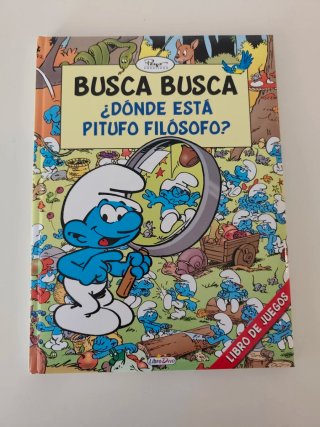 Libro buscar al pitufo