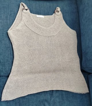 Jersey de punto sin mangas