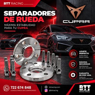SEPARADORES DE RUEDA CUPRA