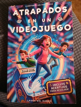 Libro atrapados en un videojuego