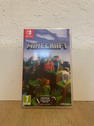 Caratula del Minecraft para Nintendo Switch