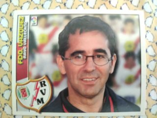 Cromo Fernando Vázquez 2002-2003 Rayo Vallecano