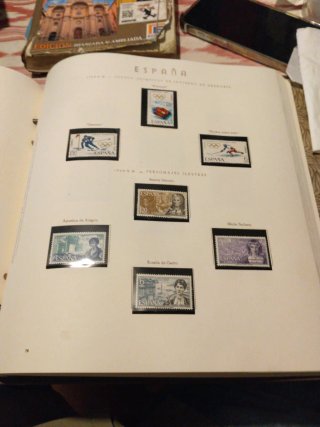 Colección Sellos España Año 1968 completo