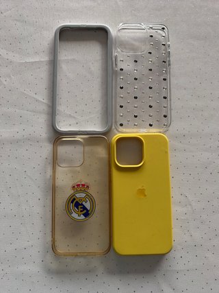 Lote 3 fundas para iPhone 15 Pro Max