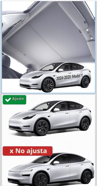Parasol de Techo para Tesla Model Y (2020-2024)