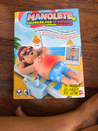 Juego de mesa Manolete ¡Cuidado con el solete!
