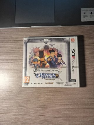 *NUEVO EL PROFESOR LAYTON VS PHOENIX WRIGHT 3DS