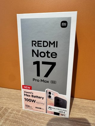 Xiaomi Redmi Note 17 Pro Max 5G 256GB Blanco NUEVO